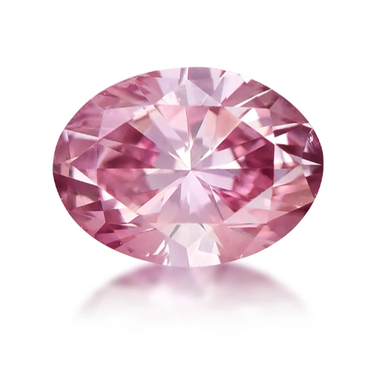 0.23CT Pink Diamond Argyle Oval 4P SI2