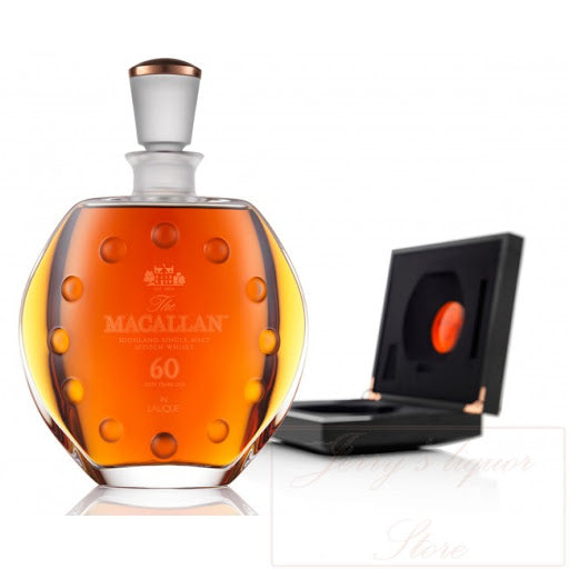 The Macallan in Lalique 60 Years Old Whisky - The Macallan Six Pillars Collection