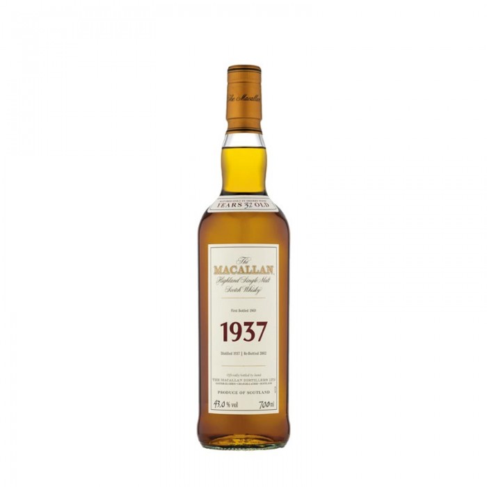 The Macallan Fine & Rare 32 Years Old Whisky 1937