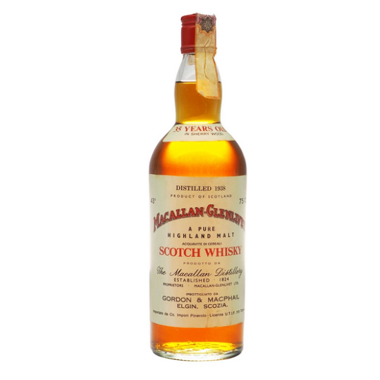 The Macallan Glenlivet 1938  35 Year Old Gordon & Macphail